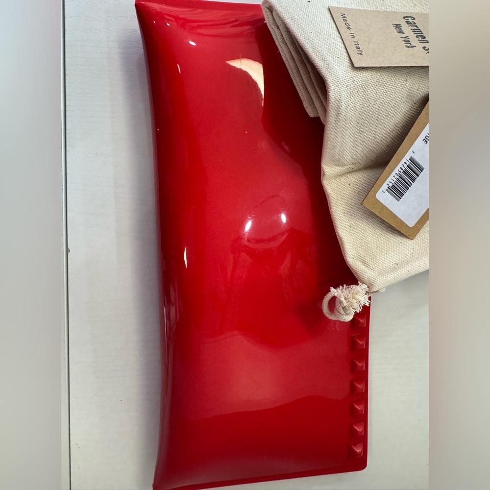 Carmen Sol Julian Pochette Red made in Italy